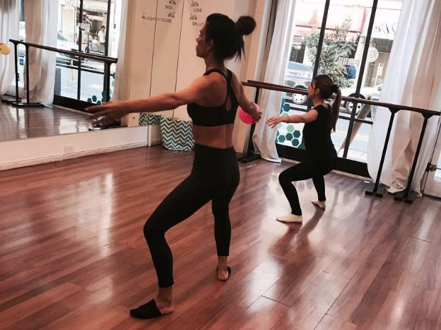Clase de WE Ballet Fitness